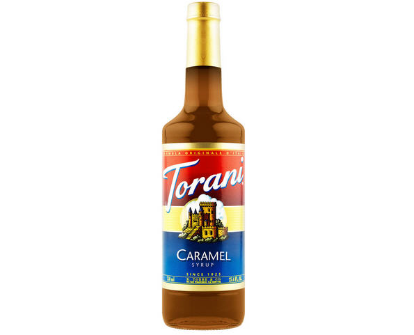 Siro Torani Chai Thủy Tinh Caramel Chai 750ml