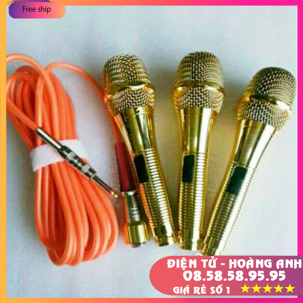 Mic dây KTV SR688 ( dây dài 5M )