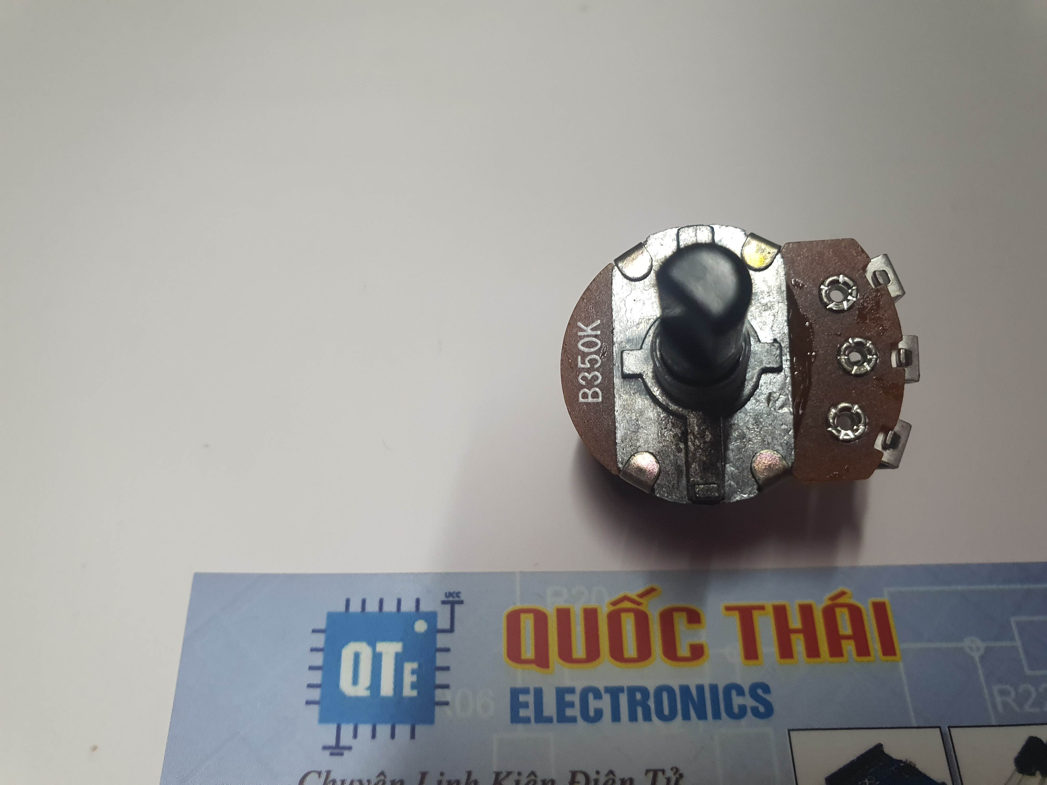Biến trở máy nước nóng 350k vát góc