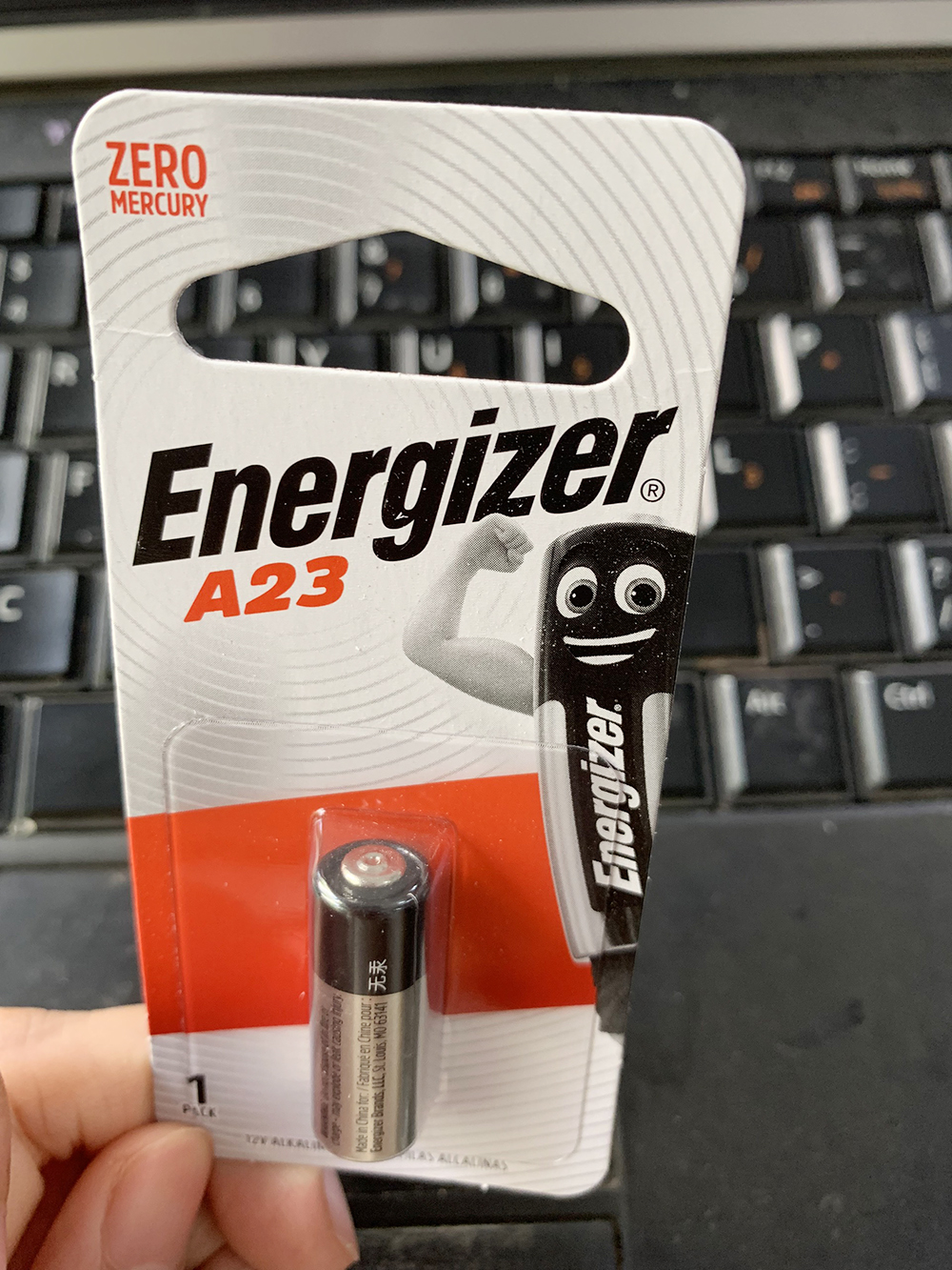 Combo 2 Vỉ Pin A23, Pin Cửa Cuốn Energizer A23 12V (1 vỉ 1 viên)