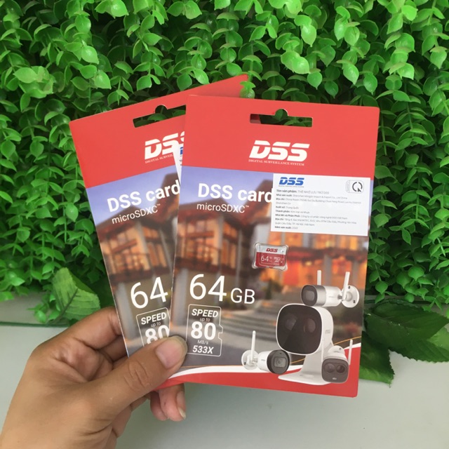 Thẻ Nhớ 64gb DSS , thẻ nhớ 64g class 10