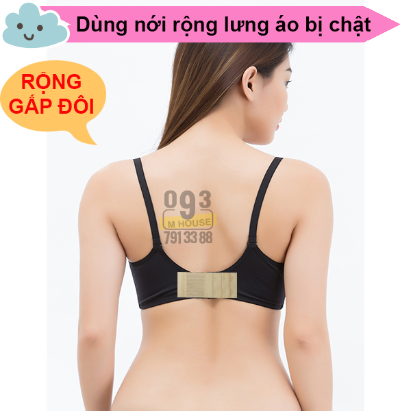 Móc Nối Áo Ngực  Miếng Nối Áo Ngực Loại 2 Hàng 3 Hàng Cài