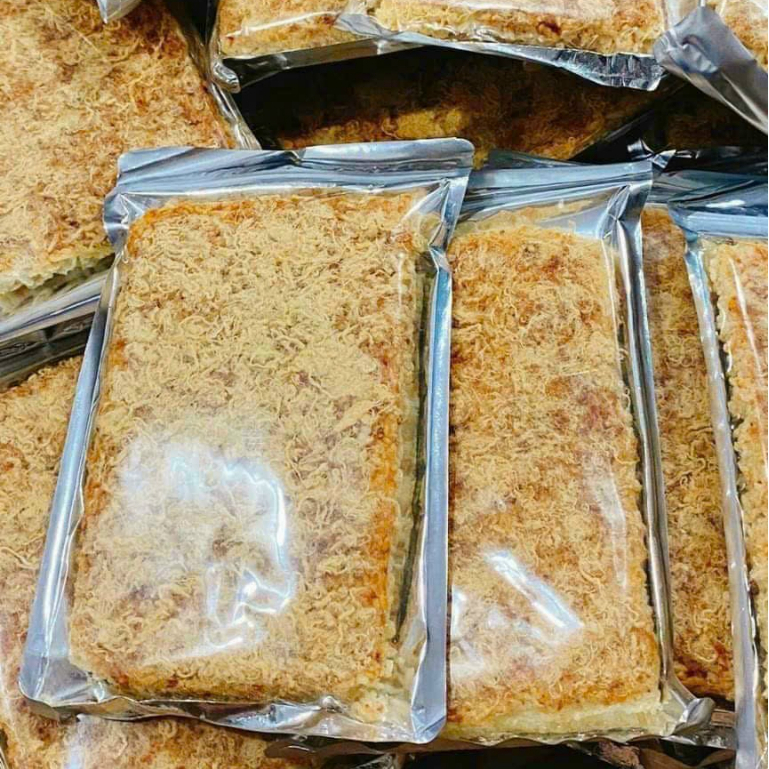 180g- Cơm cháy Tiến Vua (giòn rụm, chà bông)