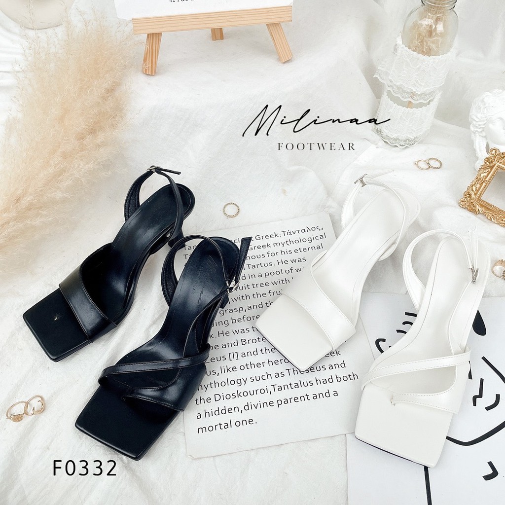 CAO GÓT SLINGBACK BẢY PHÂN BẢN 2IN1 F0332
