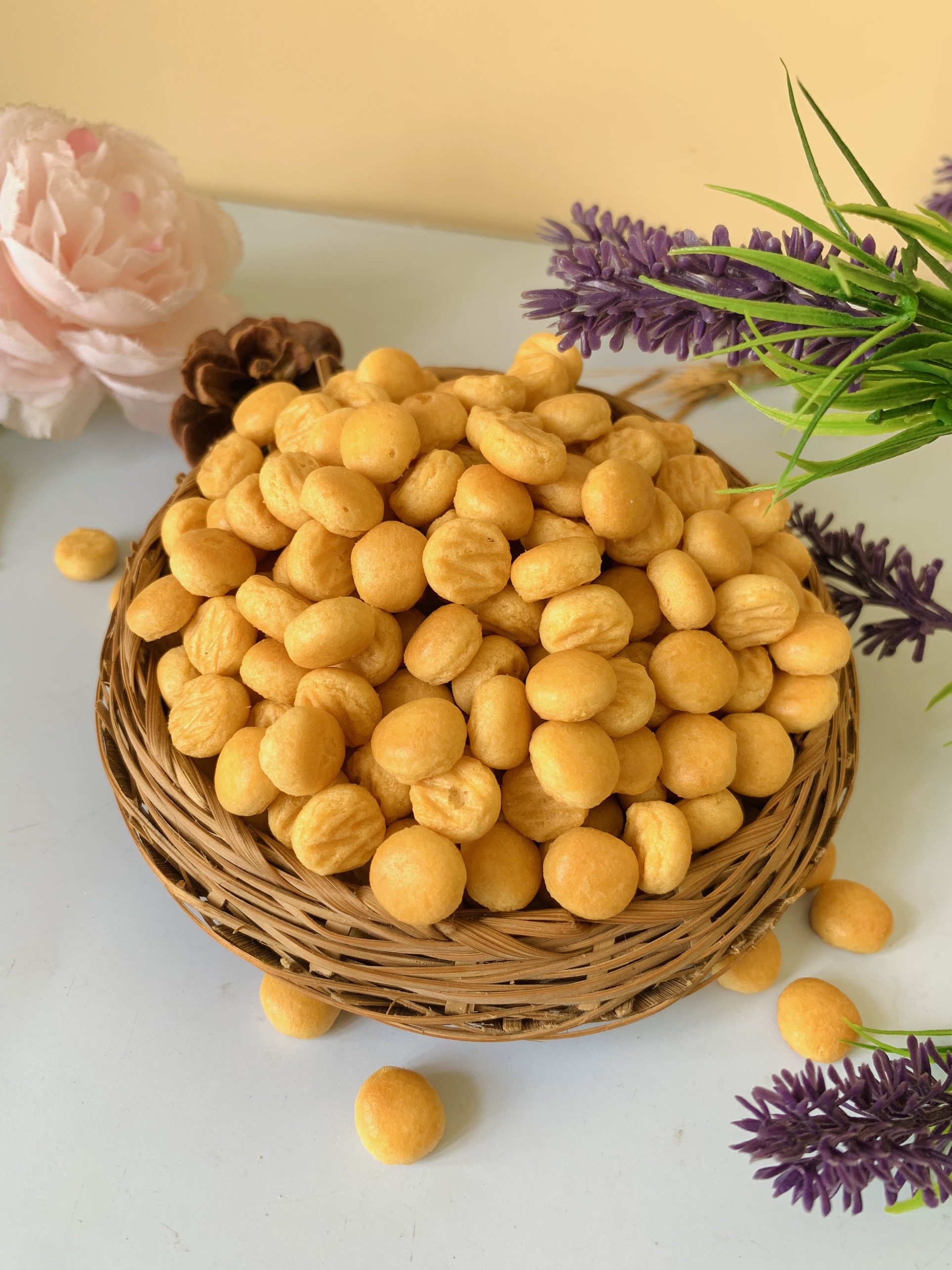 500g bánh hạt ngọc Bò Đội Nón