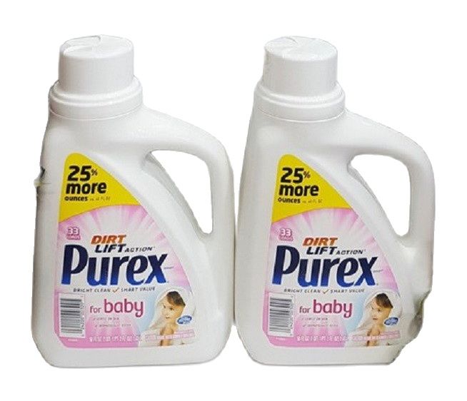 HCMCombo 2 chai Nước Giặt Purex Baby 1.47Lít -Mỹ
