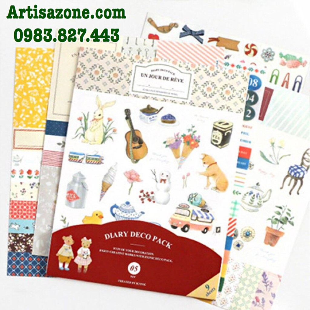 Sticker Diary deco pack