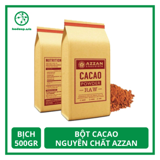 Bột Cacao nguyên chất - Azzan - Túi giấy 500g - FoodMap thumbnail