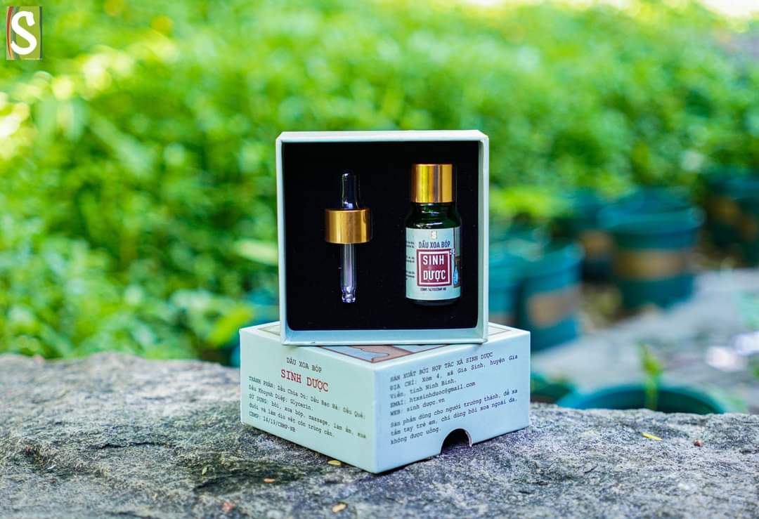 [Genuine] Herbal Massage Extract from Sinh Duoc Cooperative - 10ml