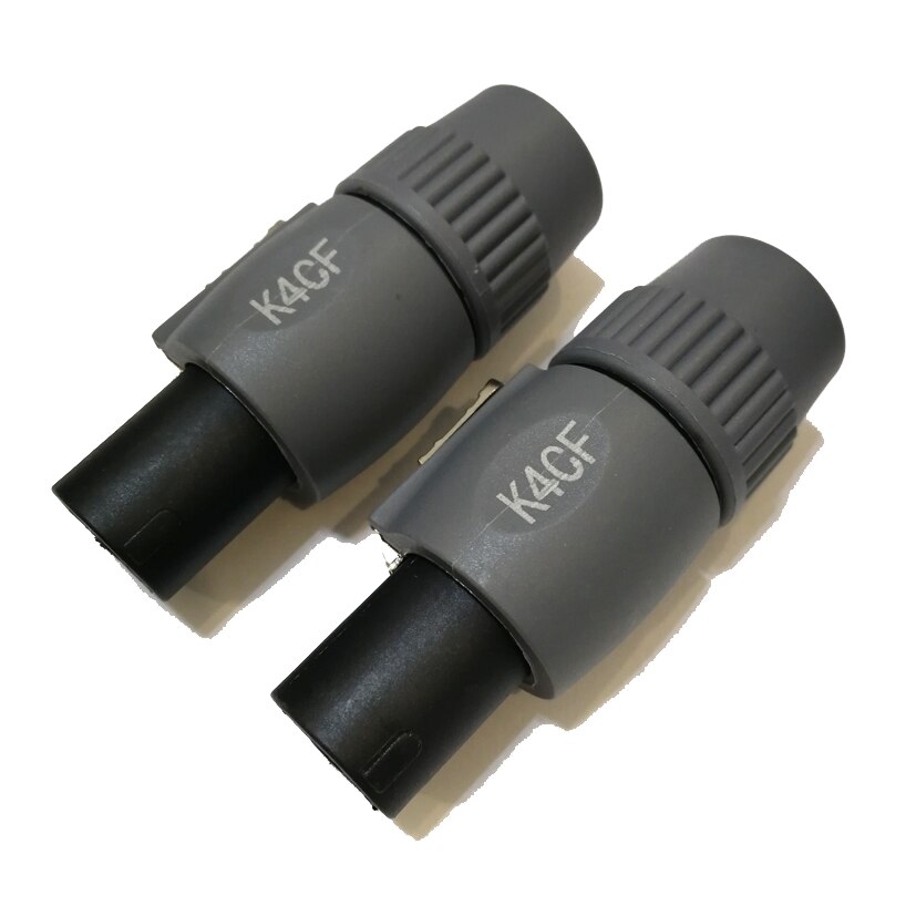 Jack Loa Speakon K4CF Loại Tốt ( combo 3 cặp )
