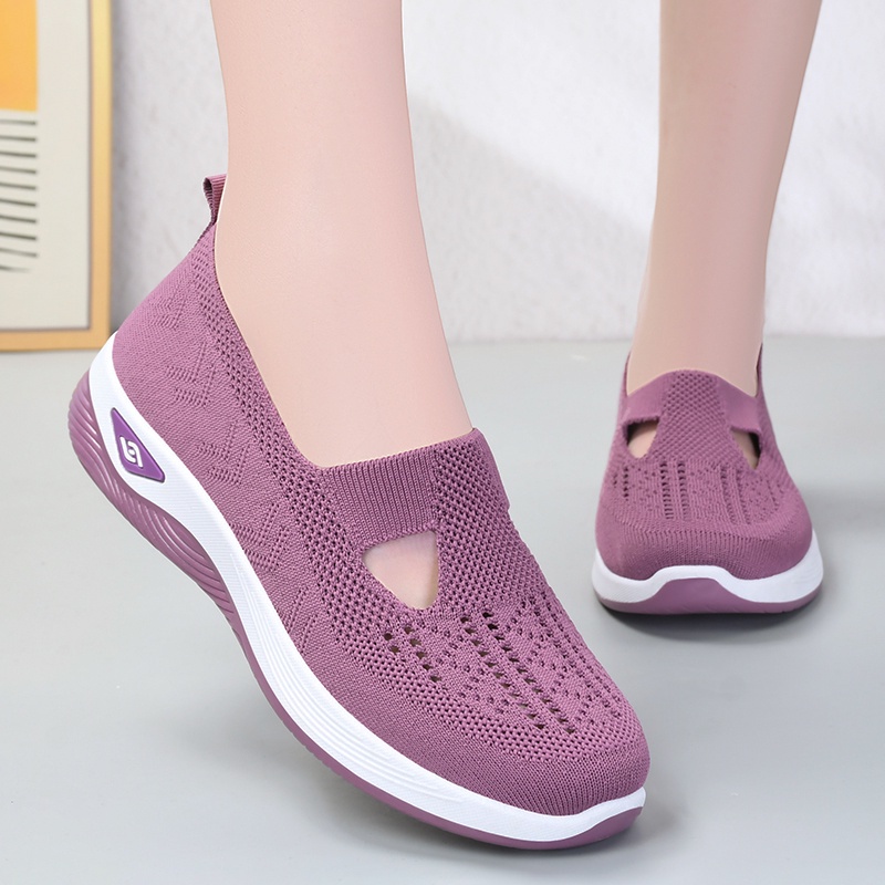 Giày Thuyền Nữ Đế Mềm Thoáng Mát Phong Cách