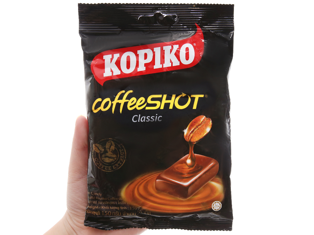 Kẹo cà phê Coffeeshot Classic KOPIKO gói 150g