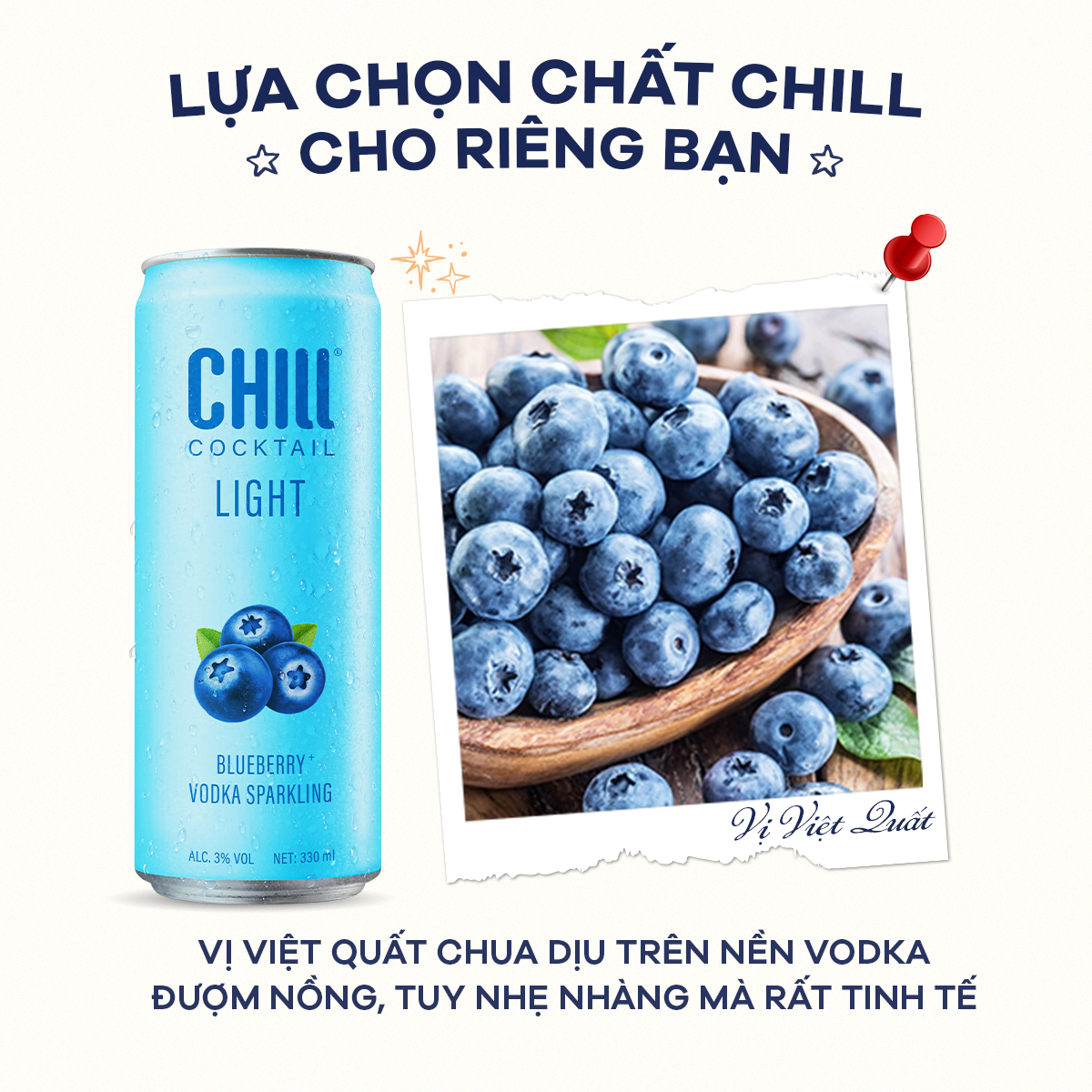 Thùng 6 lon Chill Cocktail 330ml/lon