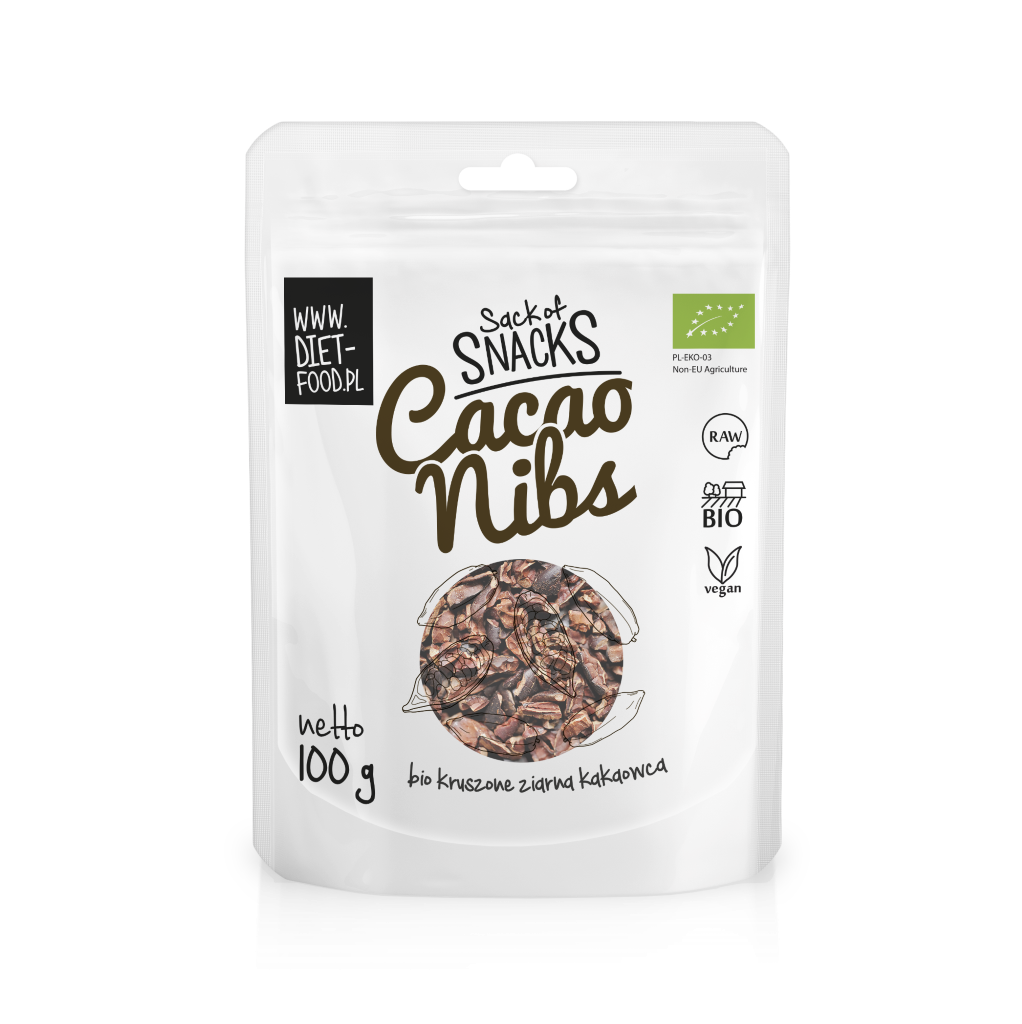 [HCM]Hạt cacao ngòi hữu cơ - Diet Food - 100g