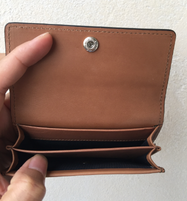 VÍ NỮ mini da thật CHÍNH HÃNG ( may thủ công) full box,