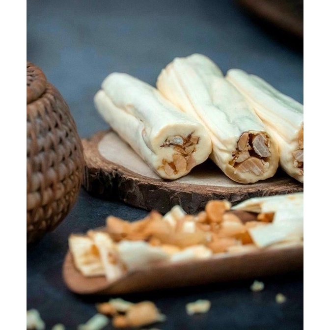 500g Kẹo dòi lạc vừng thơm ngon - đồ ăn vặt