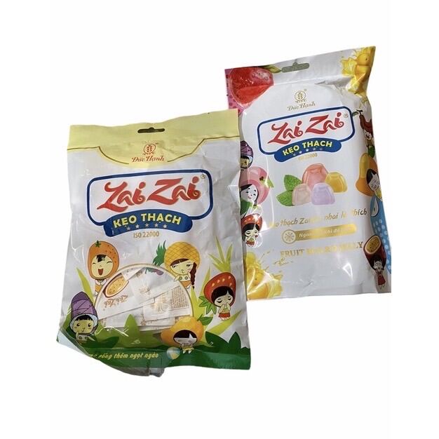 Túi kẹo thach zaizai đức hạnh mix vị siêu ngon - đồ ăn vặt