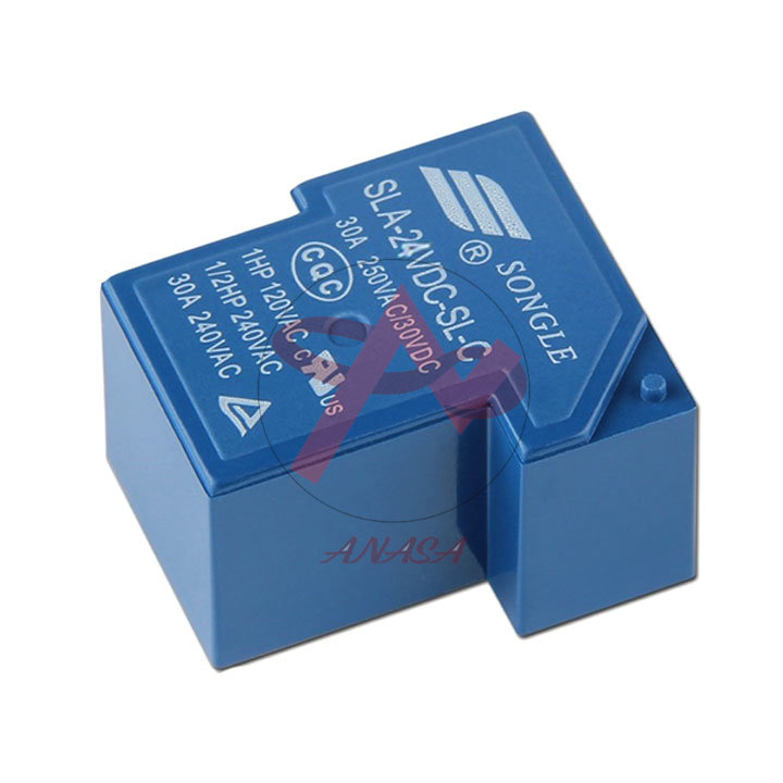 Relay songle sla 30a - 24v 4 chân