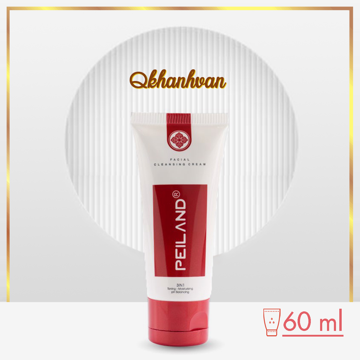 Sữa Rửa Mặt Peiland Sáng Da 3 In 1 60ML (Da Thường Và Da Hỗn Hợp)