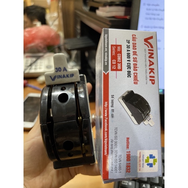 Cầu dao điện đảo chiều 2PHA , 3PHA - Vinakip