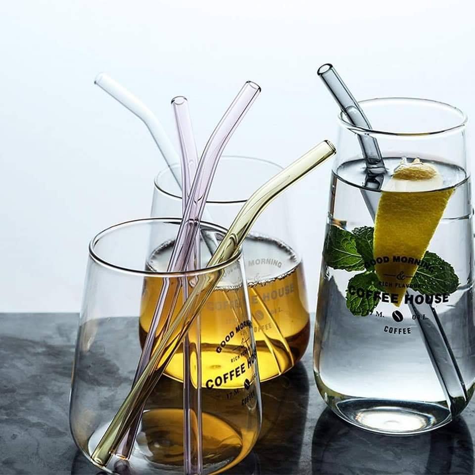 Ống hút thuỷ tinh 15cm