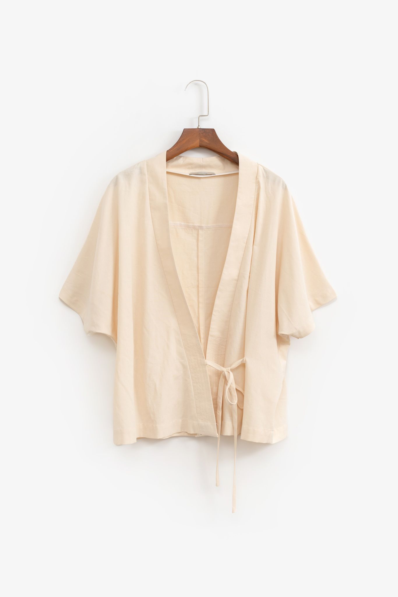 Áo Kimono Trơn - Be Madelen
