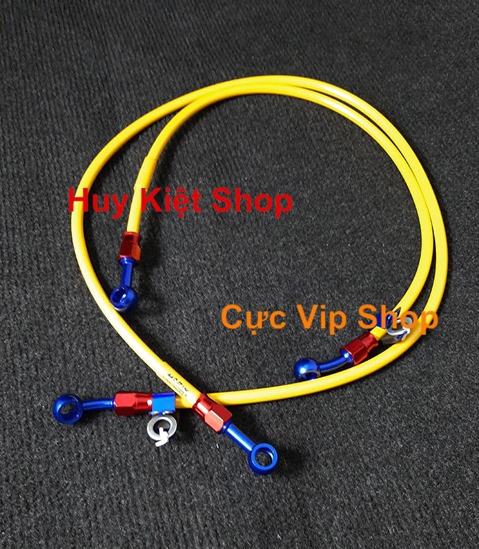 (VÀNG)Cặp Dây Dầu Thắng Đĩa Trước Và Sau Morin Thái Lan CNC Gắn Mọi Loại Xe MS2032