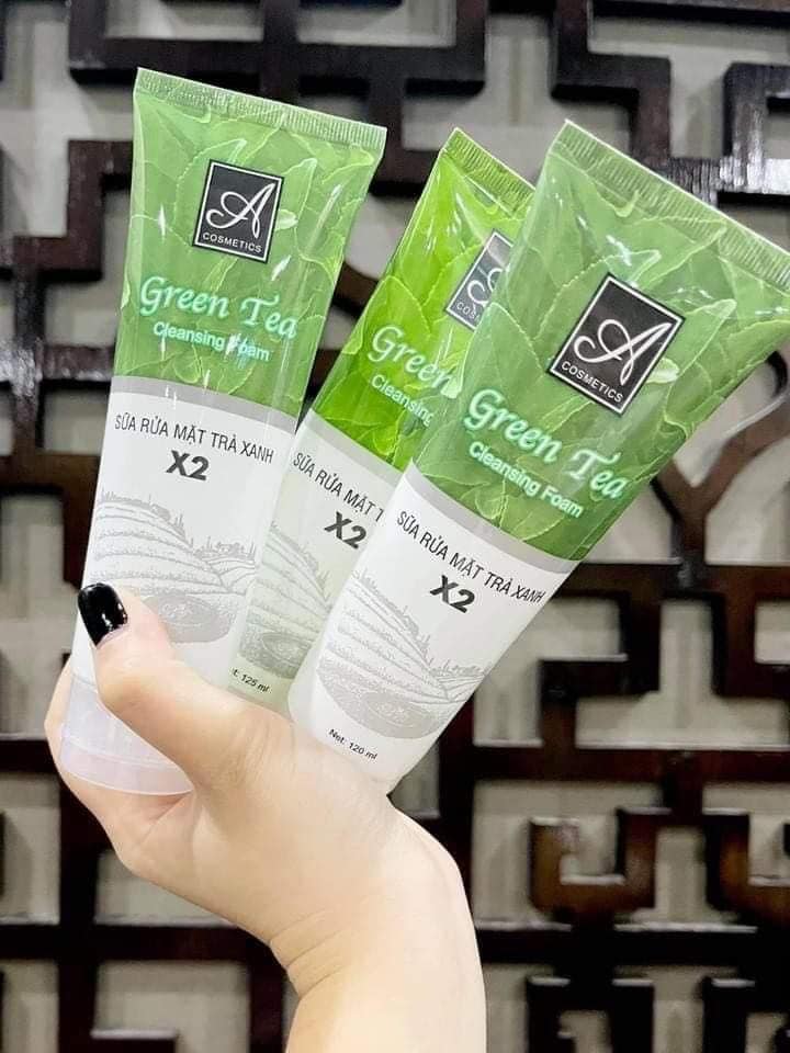 Sữa rửa mặt Trà xanh x2 acosmetics phương anh