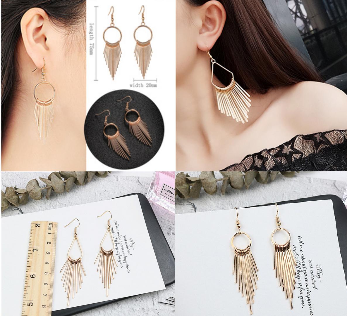 Korean Style Earrings Fashion Accessories New Designs ( MS:4.22 )