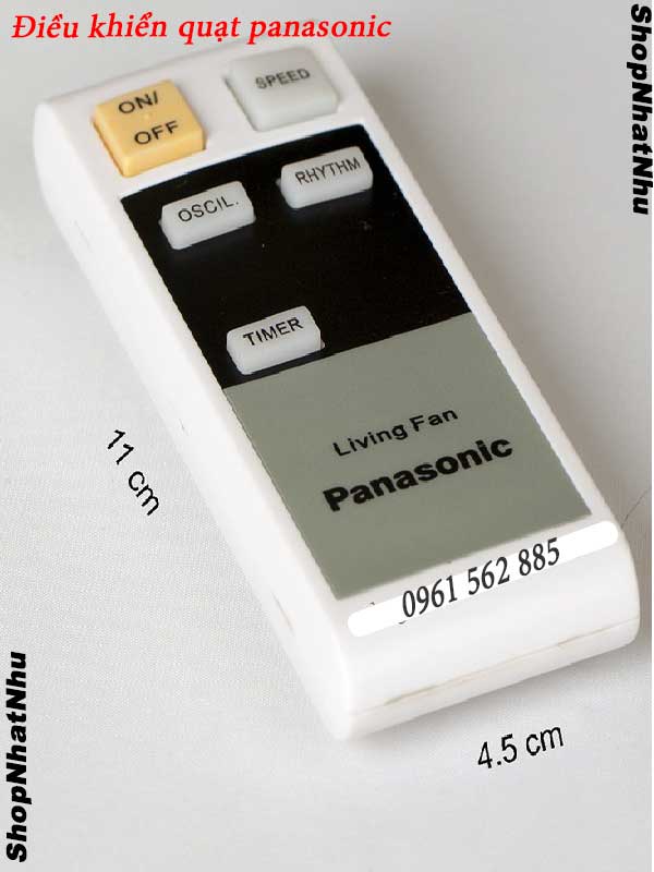 Điều khiển quạt cây và treo tường PANASONIC