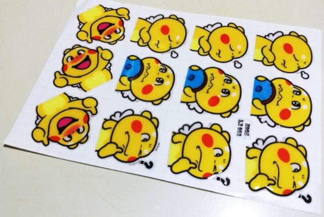 DECAL NỔI TRANG TRÍ XE H058