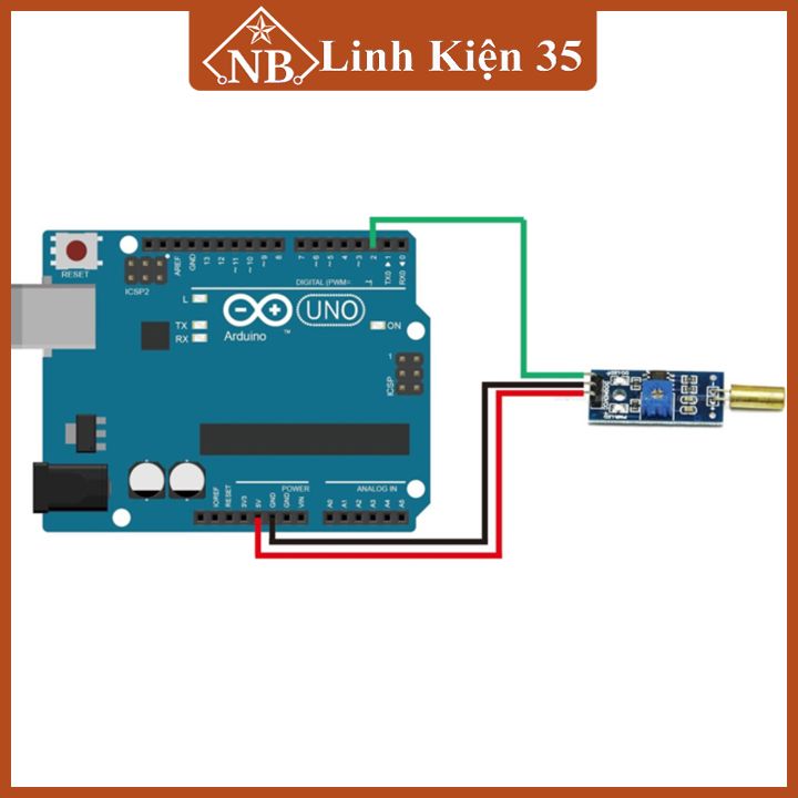 Module cảm biến góc nghiêng 1 kênh SW520 (Tilt Sensor)