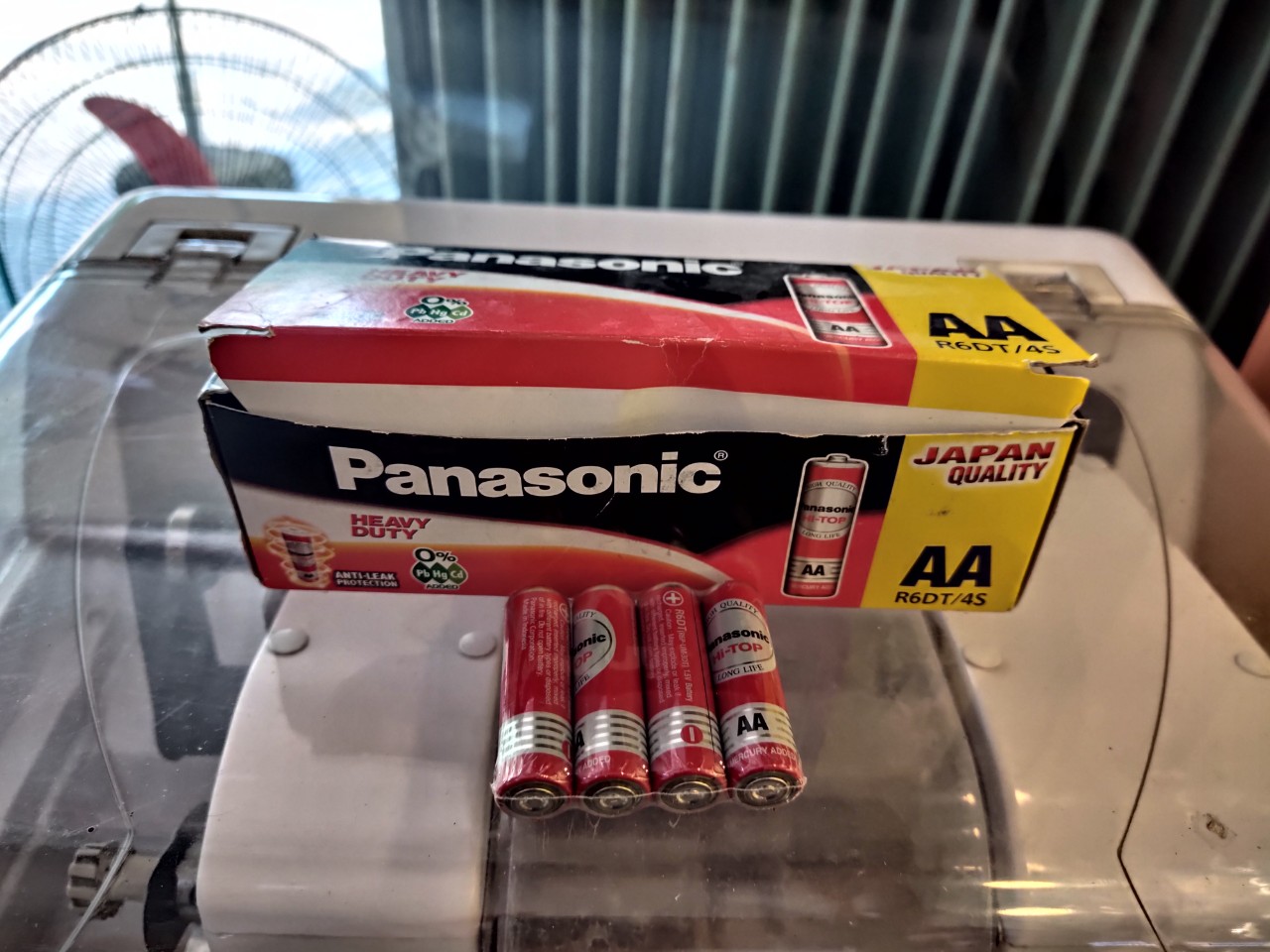 pin tiểu PANASONIC  AA [ VỈ 4 VIÊN]