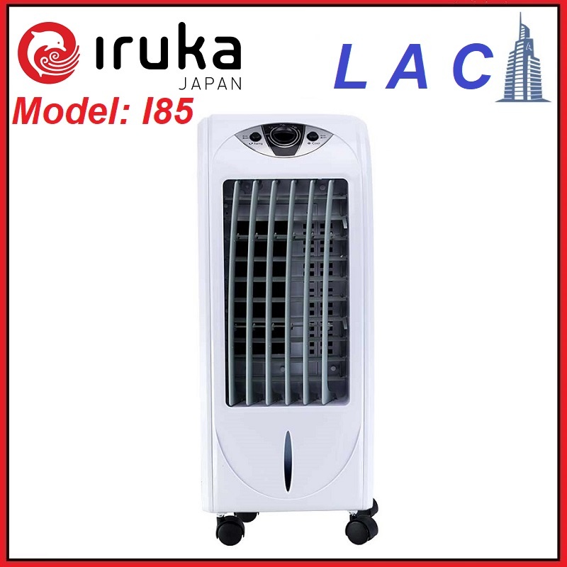 Bảng giá Quạt Hơi Nước Làm Lạnh Không Khí Iruka I85 Công Suất 95W Dung Tích chứa nước 6L - Duy trì liên tục 4 tiếng làm lạnh - Bảo Hành Chính Hãng 12 Tháng