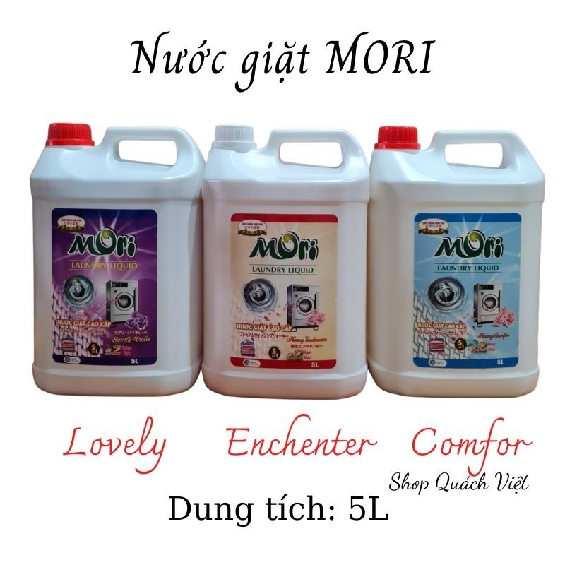 Nước giặt cao cấp MORI hương Comf, dung tích 2L
