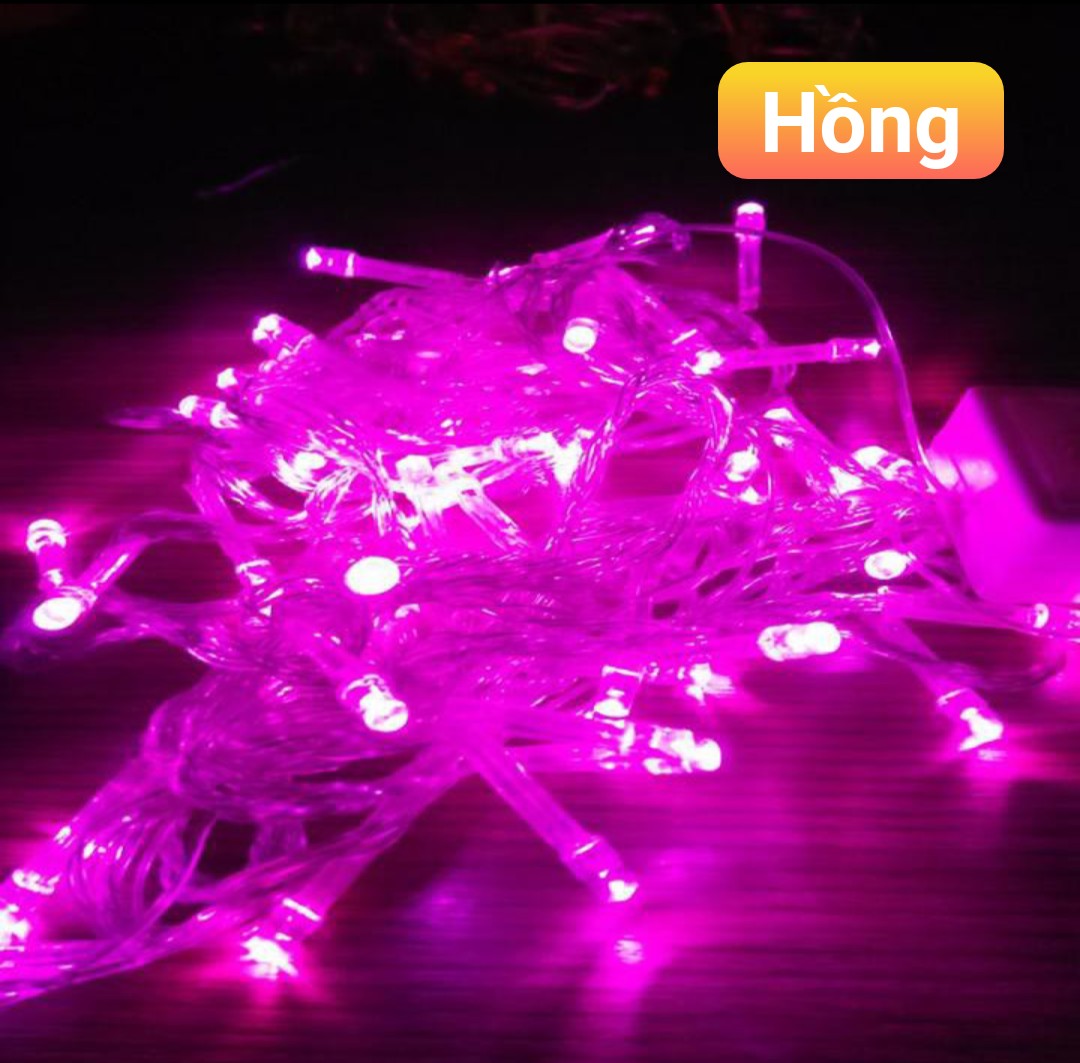 [HCM]Đèn led trang trí dây chớp 5m nhiều màu tự chọn đèn nháy đèn chớp nháy đèn trang trí noel đèn trang trí tết đèn trang trí phòng khách phòng ngủ cực đẹp, decor phòng ngủ trang trí phòng hoặc đèn trang trí noel