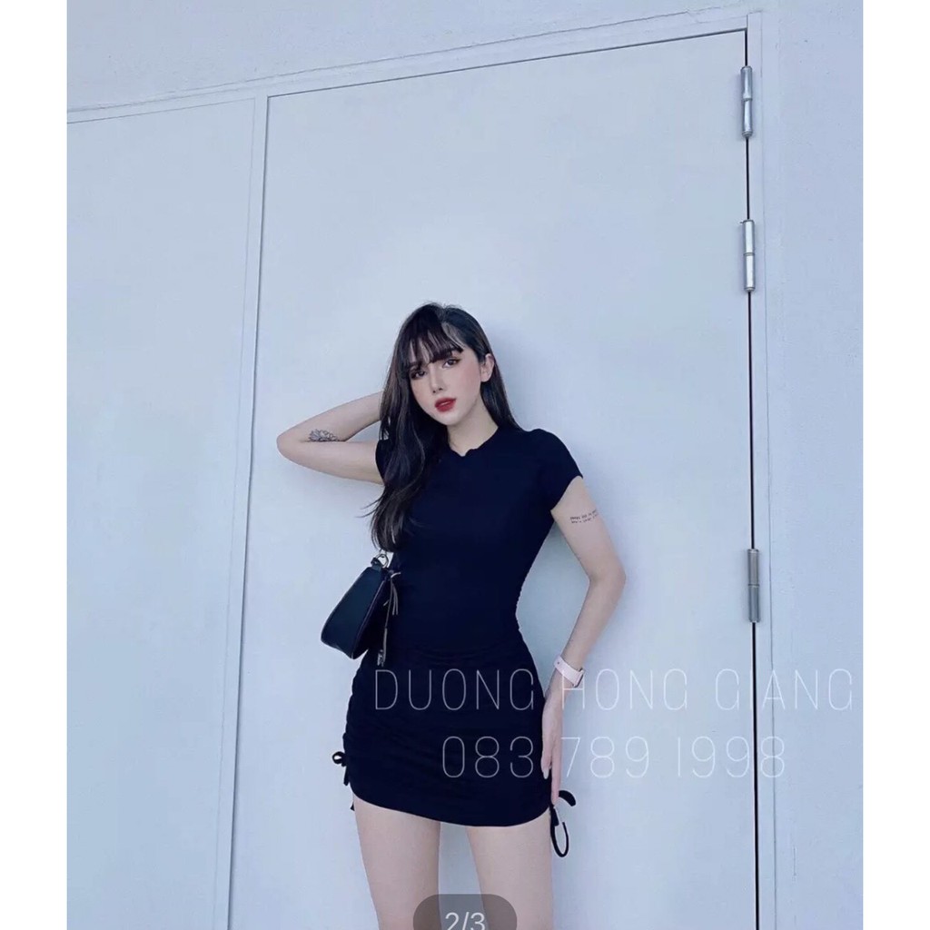 VáY Ôm Body Dây RúT SườN