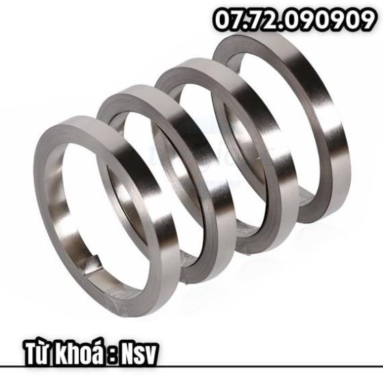 Nsv Kẽm hàn cell 0.2x8mm cuộn 1 mét dành cho hàn cell pin
