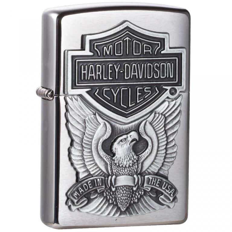 Hộp Quẹt Bật Lửa Zippo Motor- Harley Davidson