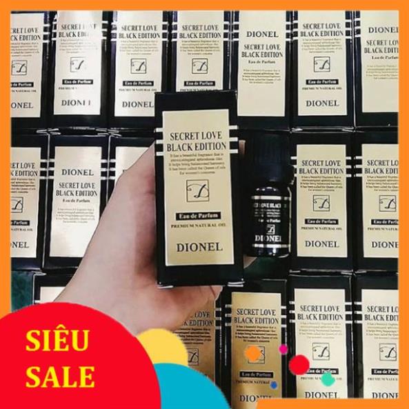 Nước Hoa Vùng Kín Dionel Secrelove Hàn Quốc Chai 5ml Màu Đen Quyến Rũ