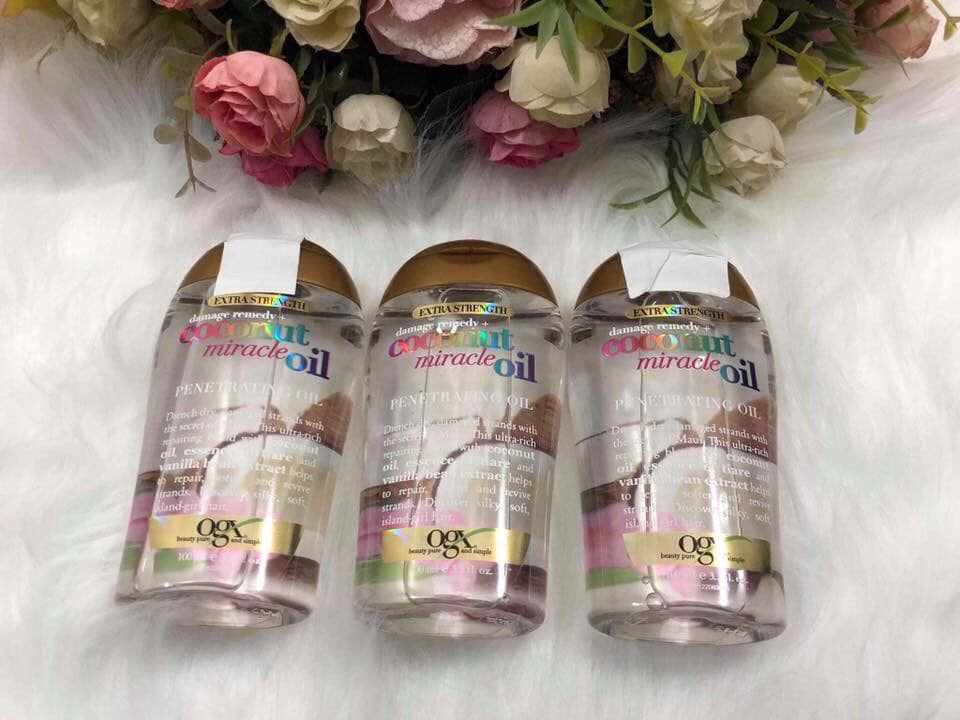 Tinh dầu dưỡng tóc OGX Coconut Miracle Oil