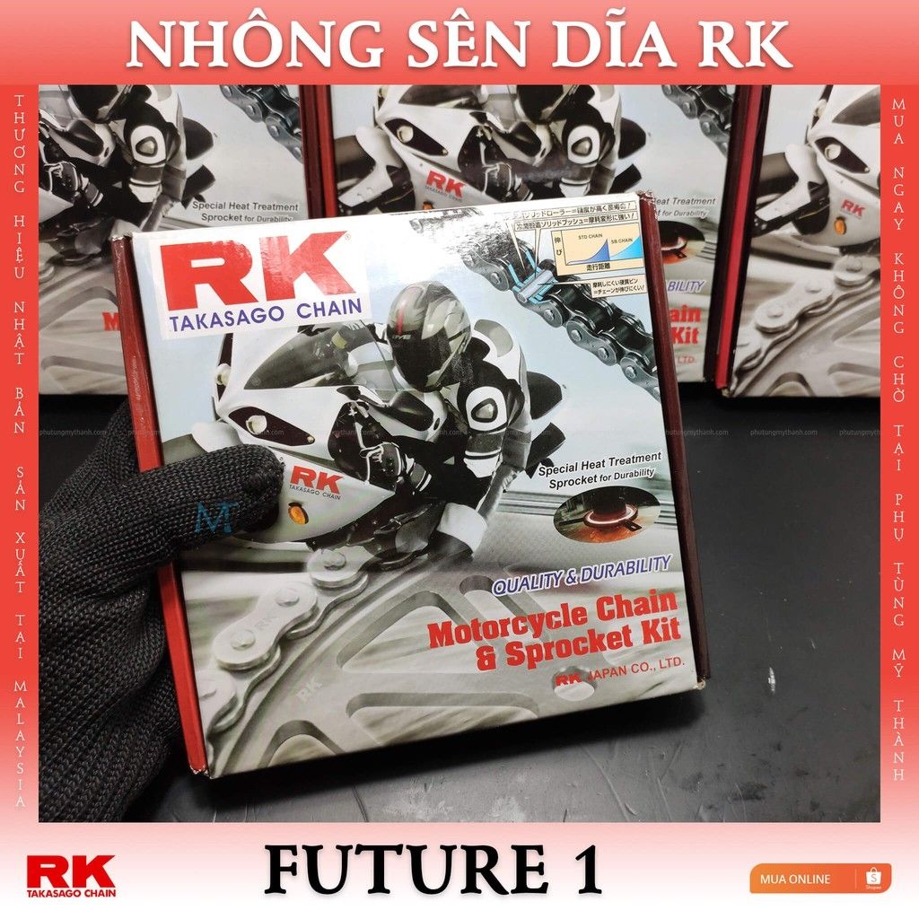 nhông sên đĩa RK FUTURE 1
