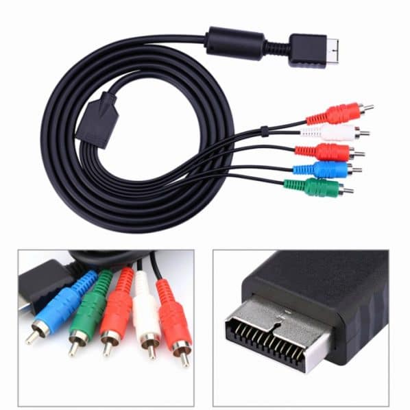 Dây Component 5 Chân 5 Màu Cho PS2, PS3 Cho Chất Lượng Hình Ảnh Cực Nét