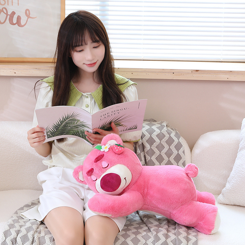 Gấu lotso nhồi bông gấu dâu lotso cho bé mềm mịn cao cấp giá rẻ