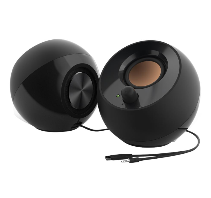Loa vi tính Creative Pebble Black - Hàng Chính Hãng