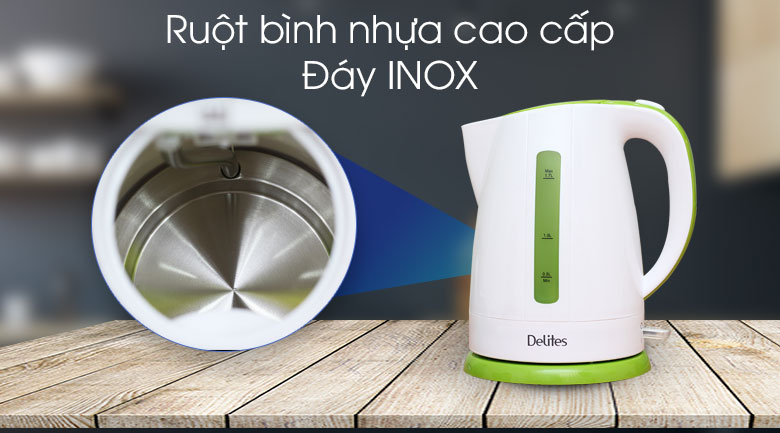 Bình siêu tốc delites 1.7 lít st17p01wg