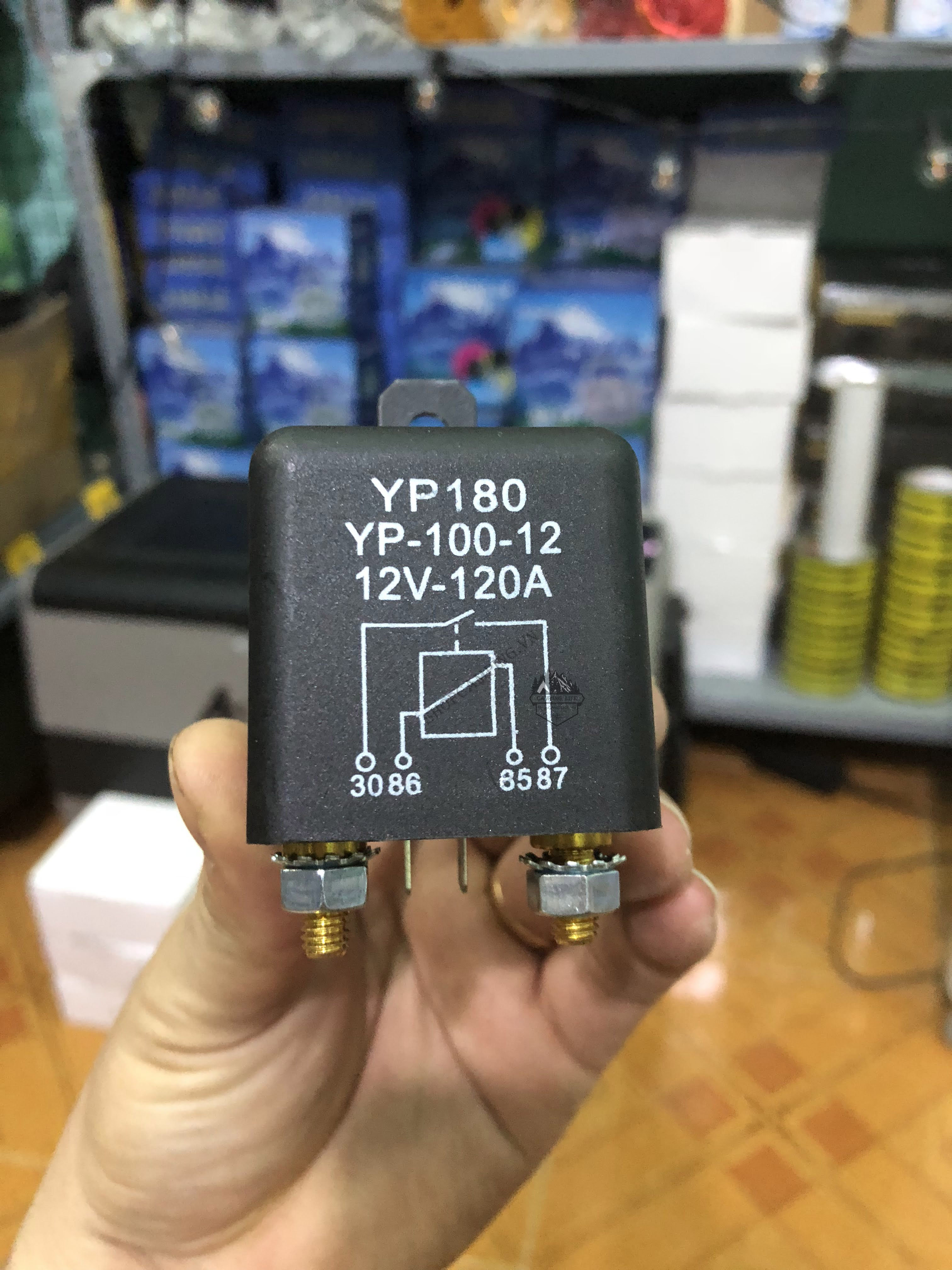 Relay,rờ le,rơ le 12v 24v 100A-120A-200A