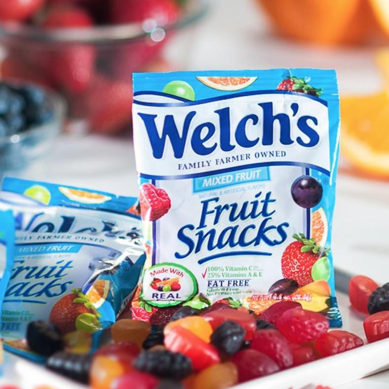 Combo 10 Kẹo Dẻo Trái Cây Welch's Mix Fruit Snack 25.5g