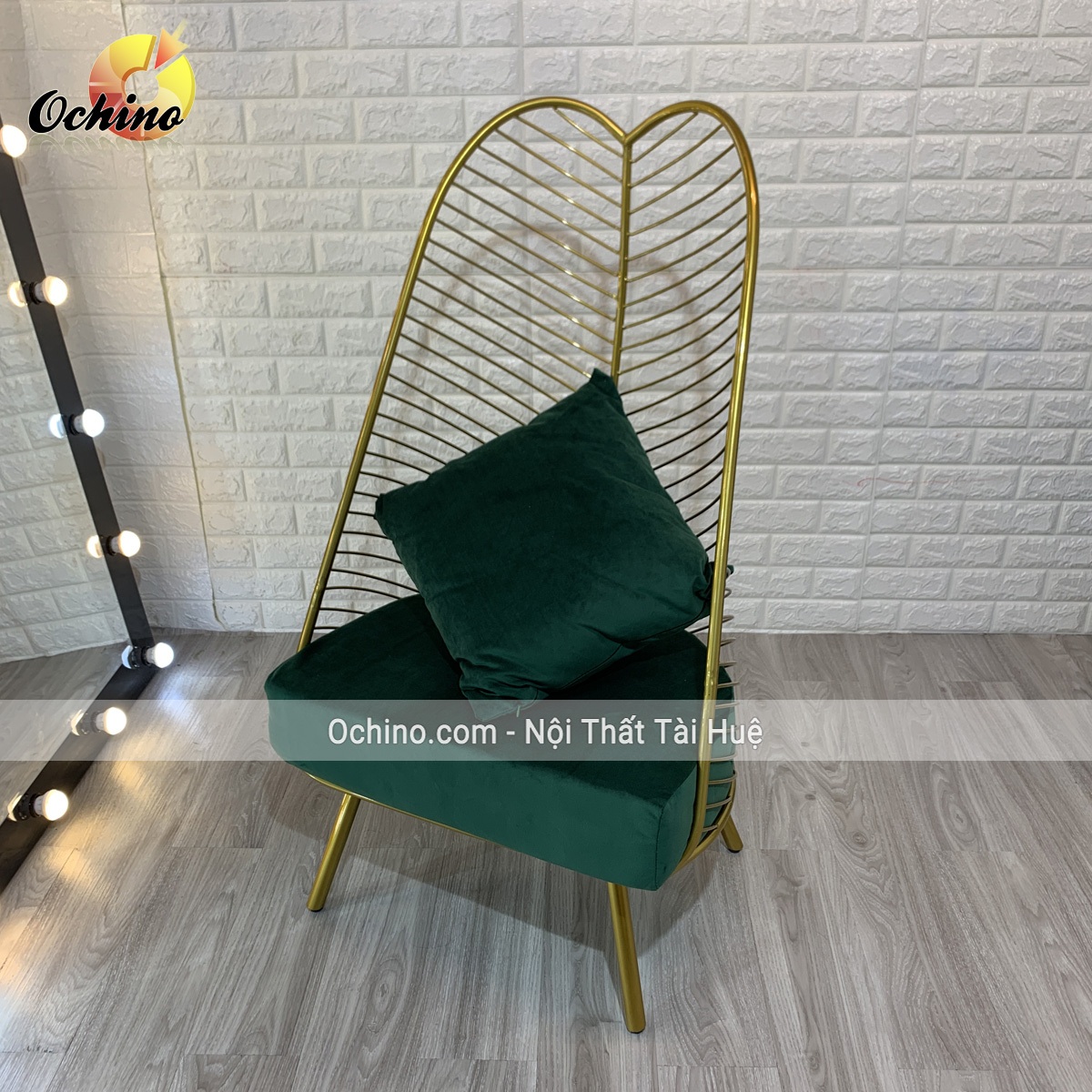 Ghế hình lá sang trọng, ghế trang trí, ghế chụp hình, ghế để shop quần áo, ghế để phòng khách, ghế phòng ngủ