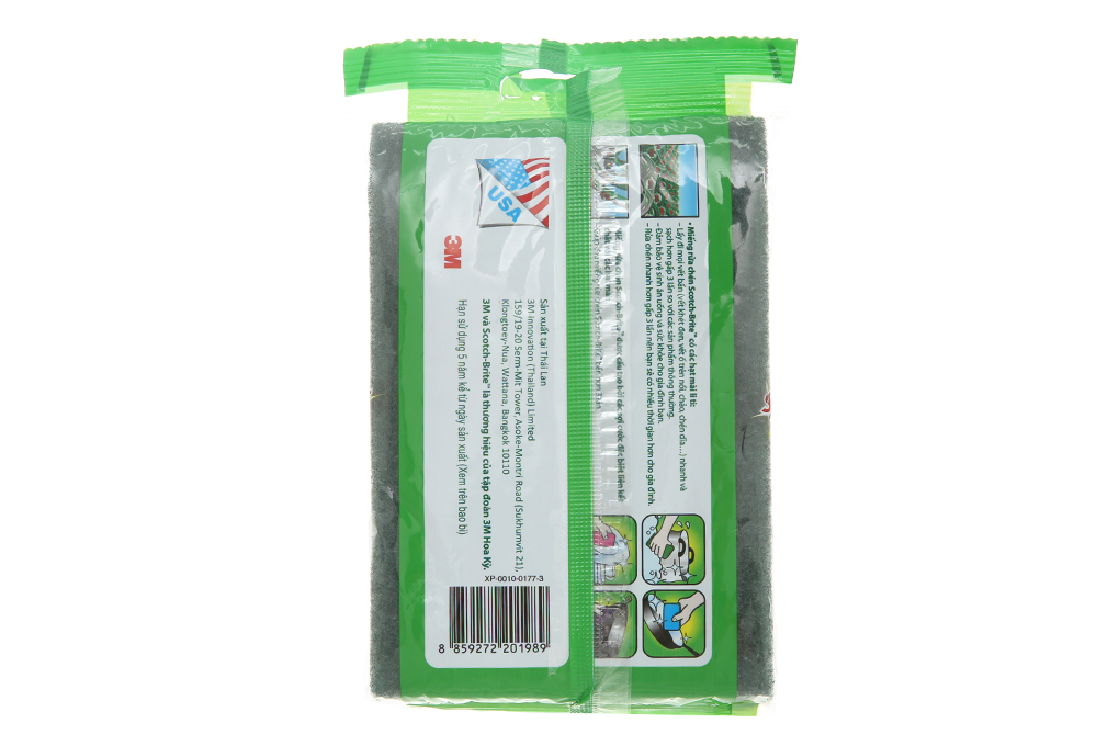 [HCM]Miếng rửa chén sợi cước 3M Scot ENG120